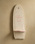 Vintage Floral “Light of the World” Plaque